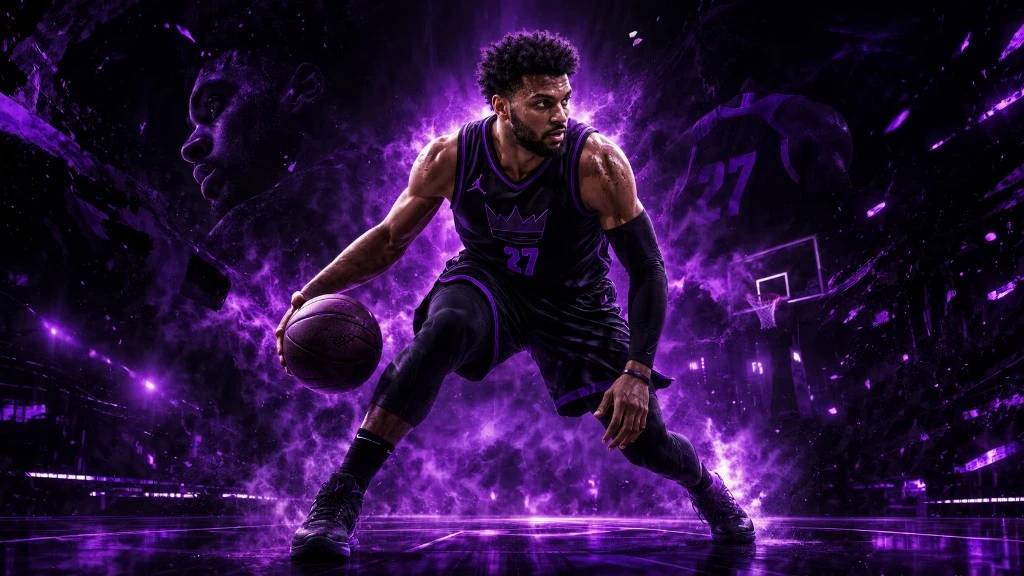 NBA 2K27 Cheats hero — #27 purple artwork for PC auto green and ESP